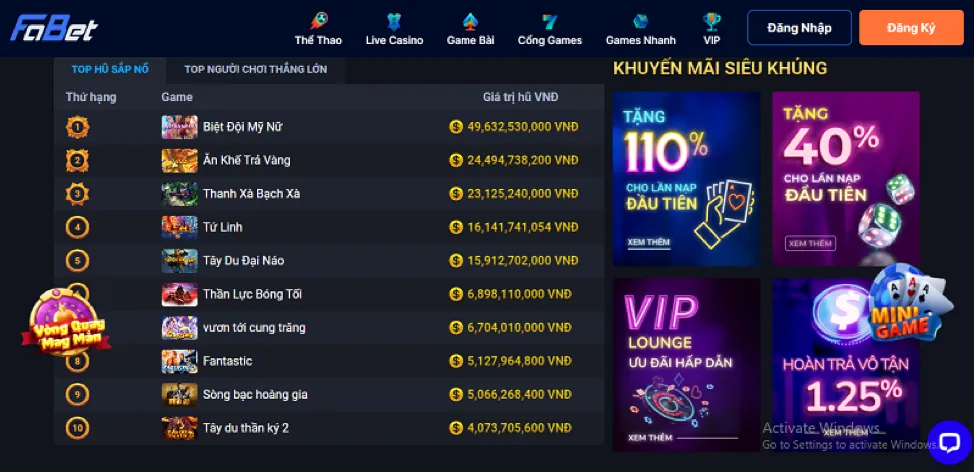 Cá cược thể thao tại Win55